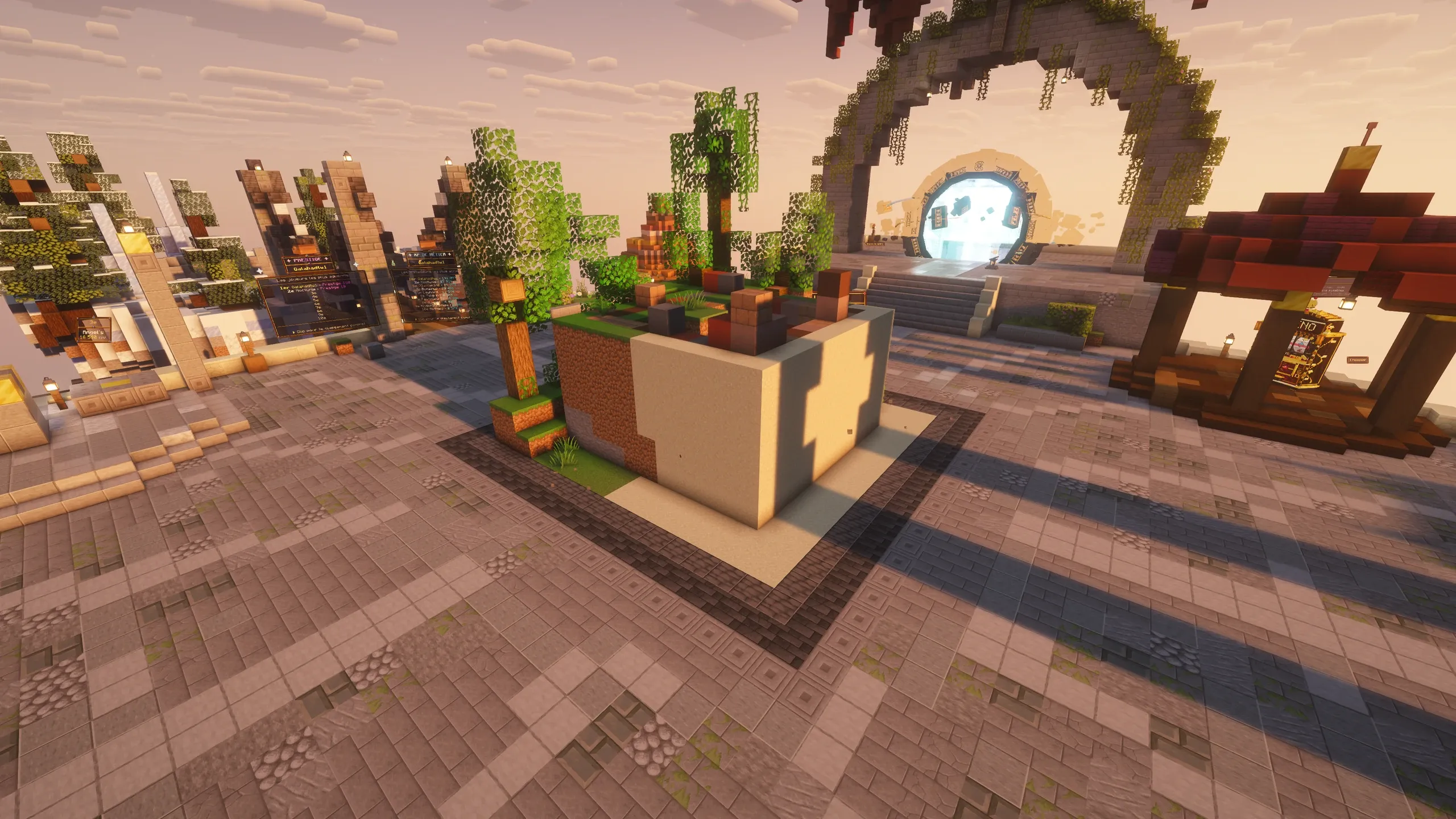 Capture en jeu : La fosse du spawn