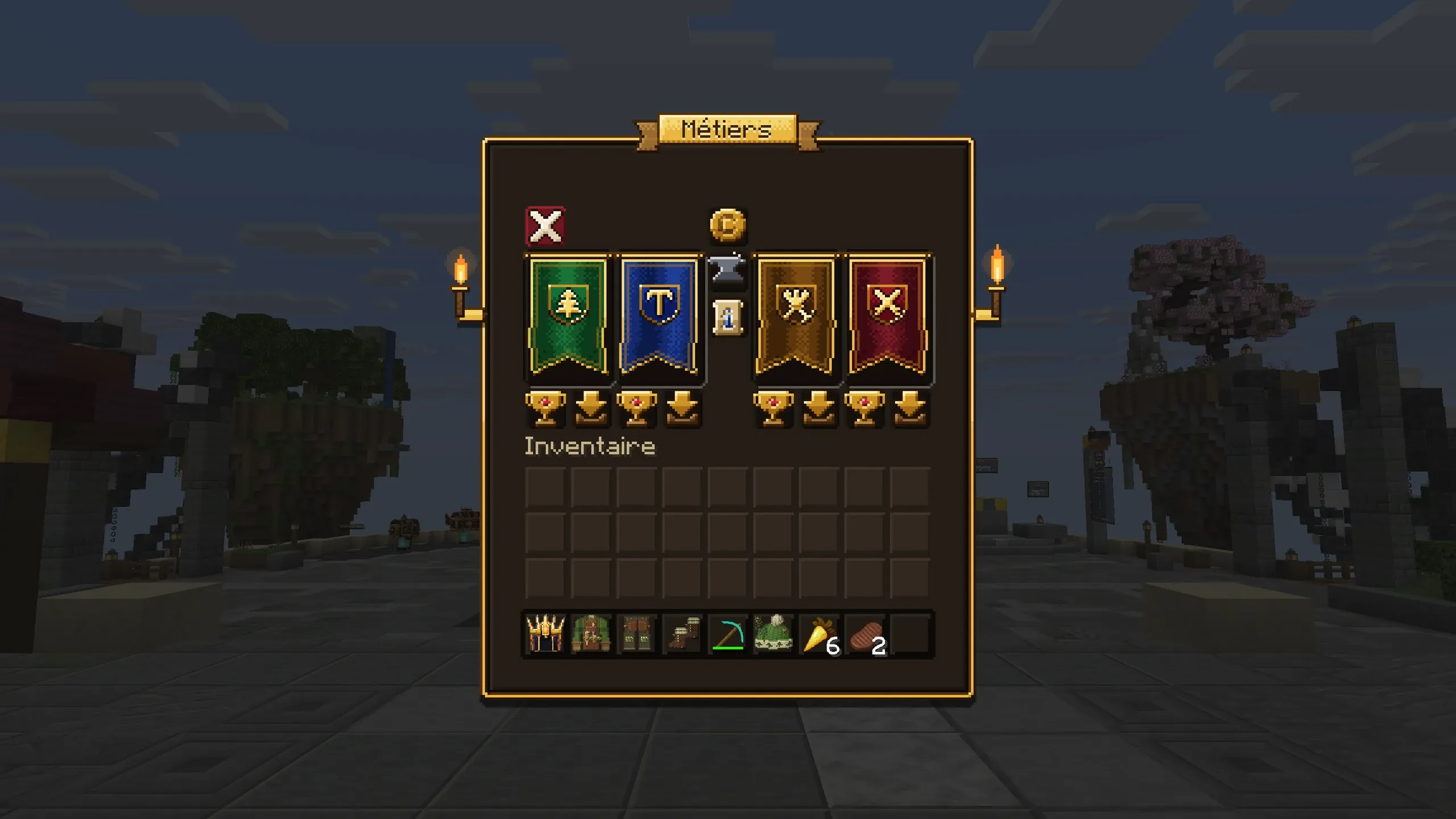 Les métiers